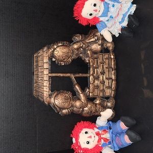 🎃 🪆Russ & Coppercraft Guild Raggedy Ann and Andy Collectable lot